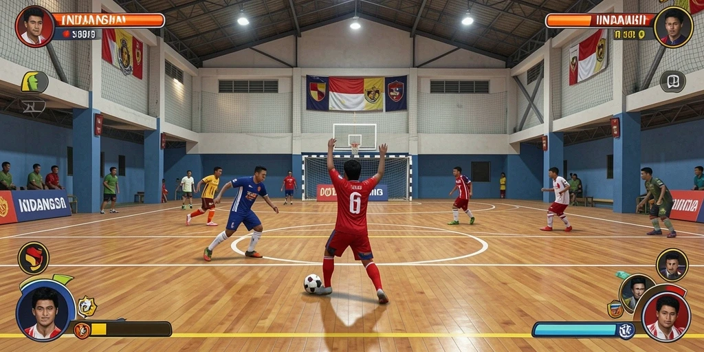 Tampilan antarmuka pengguna yang intuitif dan modern.