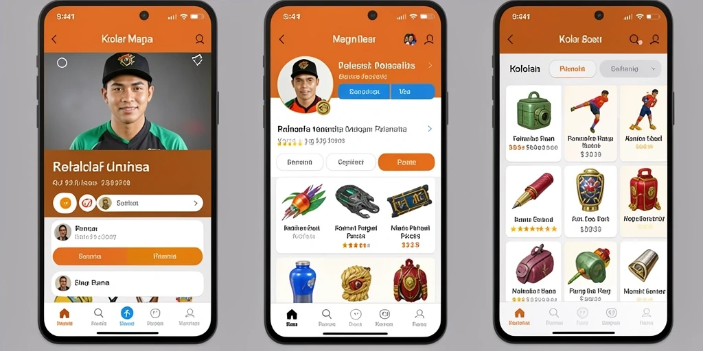 Tampilan awal game dengan grafis yang memukau.