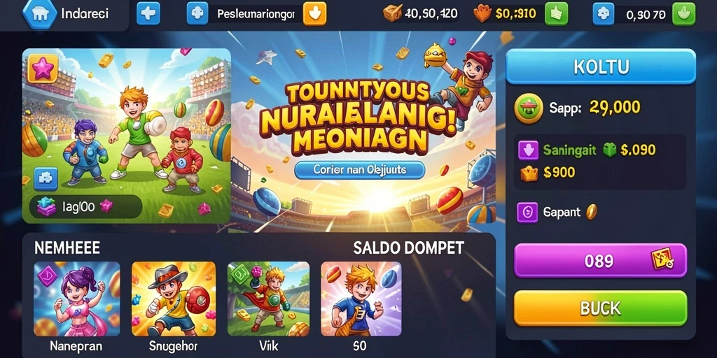Tampilan antarmuka pengguna yang menarik dan intuitif.