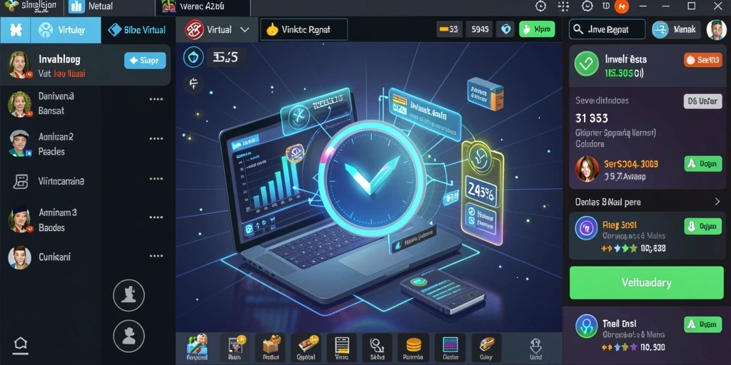 Screenshot memperlihatkan karakter utama dalam pertarungan epik.