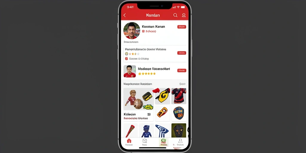 Tampilan awal yang menarik dan mudah dinavigasi.