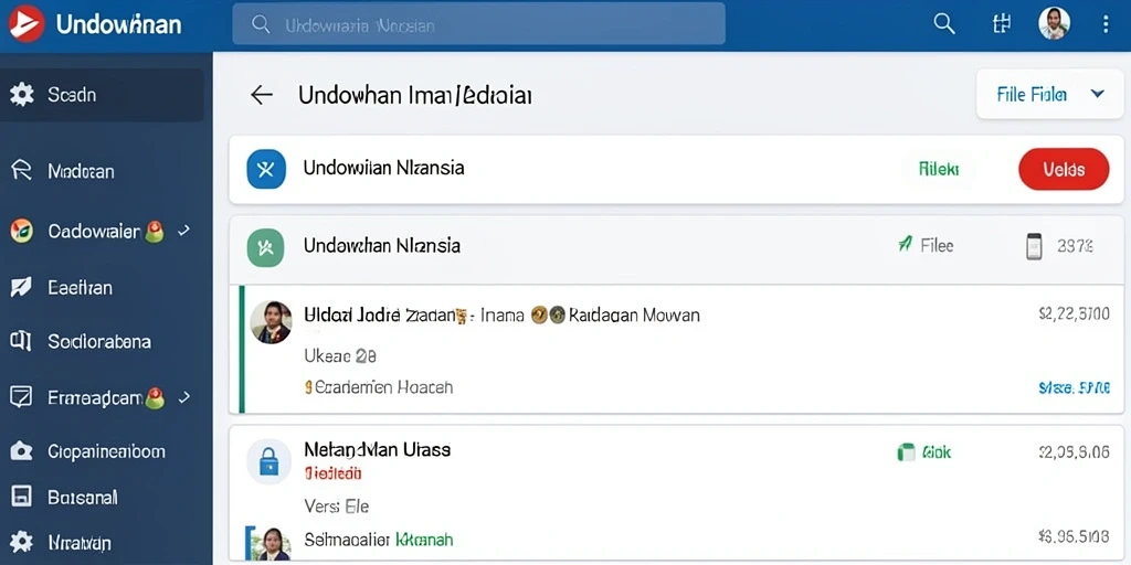Tangkapan layar dari fitur pengambilan keputusan yang menarik.
