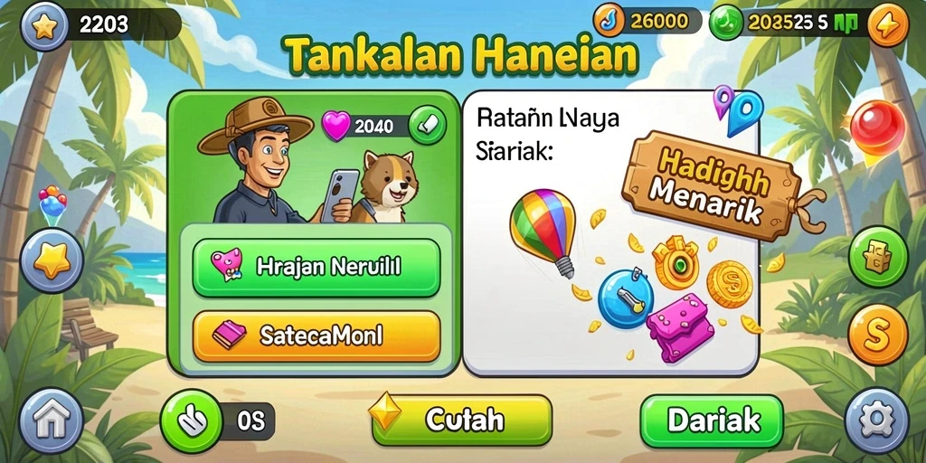 Tampilan antarmuka yang ramah pengguna.