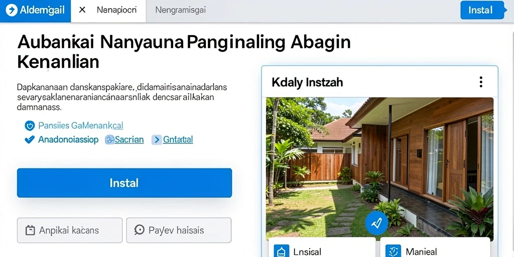Tampilan menu utama yang menarik dan intuitif.