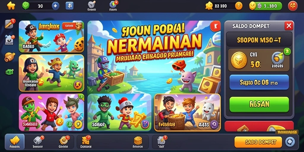 Tampilan antarmuka MEGA388 yang user-friendly.