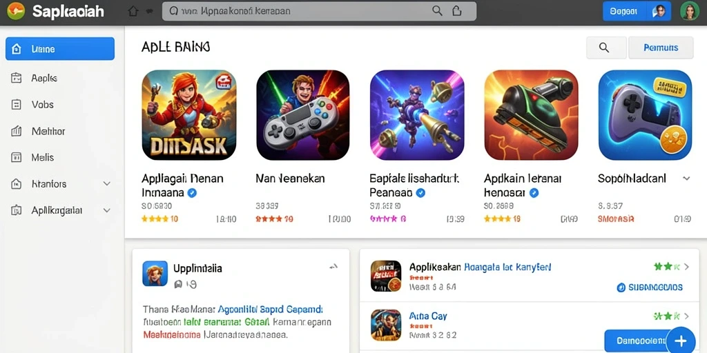 Tampilan awal aplikasi MEME4D yang menarik.