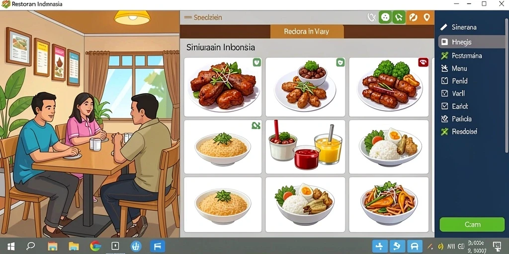 Tampilan antarmuka yang menarik dan mudah dipahami.