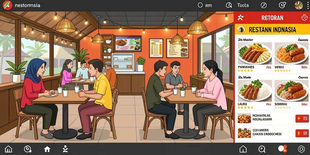 Tampilan antarmuka yang intuitif dan mudah dipahami.