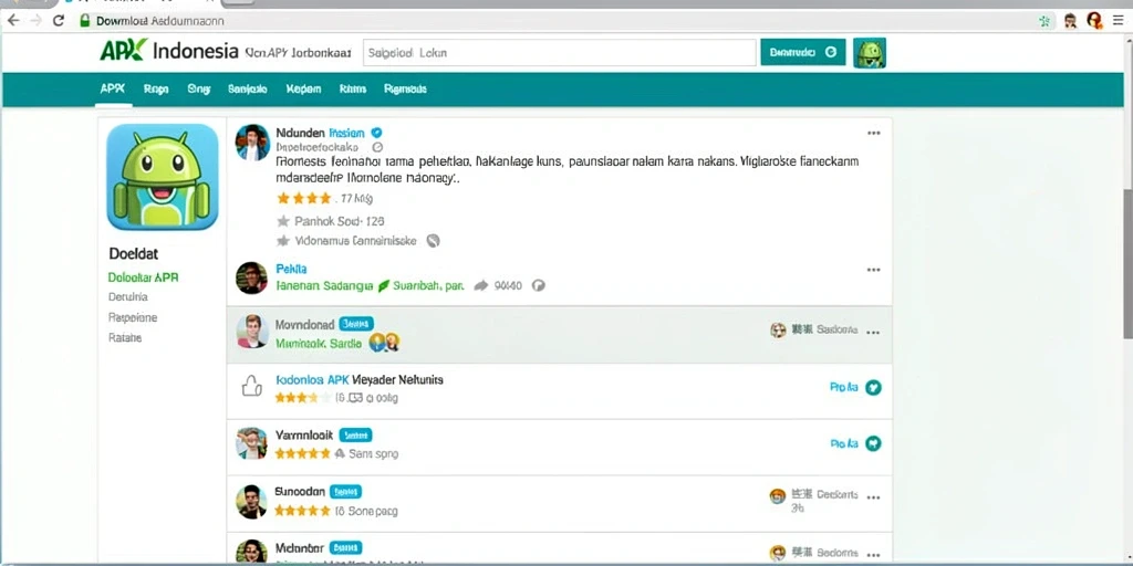 Tampilan antarmuka yang sederhana dan menarik.