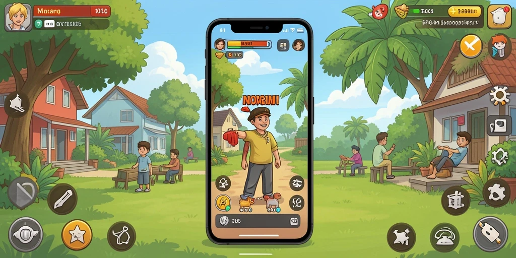 Tampilan antarmuka yang user-friendly.