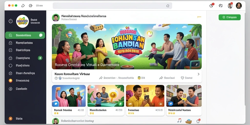 Tampilan antarmuka yang mudah digunakan.