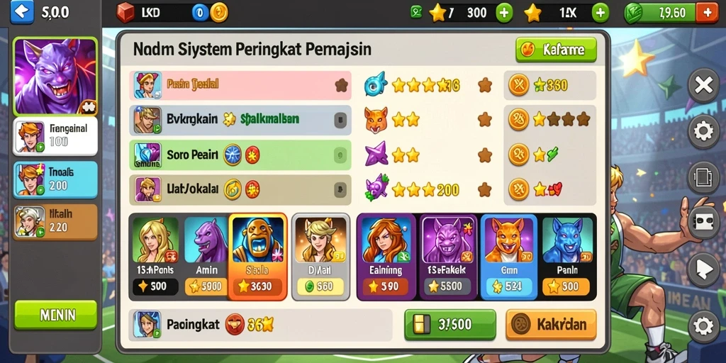 Tampilan antarmuka yang menarik dan mudah digunakan.